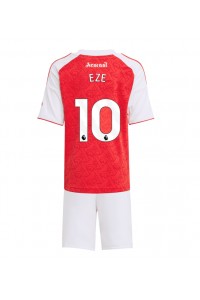 Arsenal Eberechi Eze #10 Babytruitje Thuis tenue Kind 2025-26 Korte Mouw (+ Korte broeken)